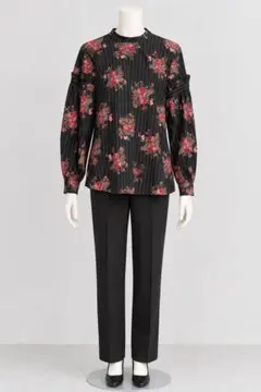ZARA 花柄シャツ