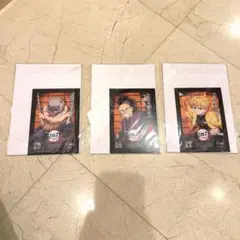 鬼滅の刃 ポストカード 映画特典 3個セット