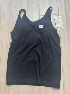 無印良品 カップ入りタンクトップ Mサイズ 黒