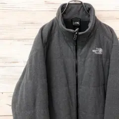 美品 ザノースフェイス フリースジャケット グレー L