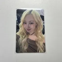 aespa ジゼル　whiplash ワーナー　特典　トレカ