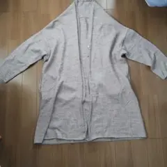 Fサイズ アクリル混カーディガン