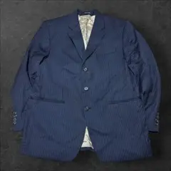 Ralph Lauren ストライプ シングルブレスト テーラードジャケットのサムネイル