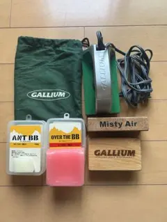 スノーボード　ワックスセット　GALLIUM メンテナンス　ワックス道具