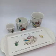 2025年最新】ピーターラビット ウェッジウッド サンドイッチプレートの