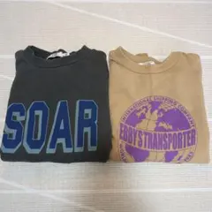 マーキーズ　ロゴトレーナー　2枚セット　140