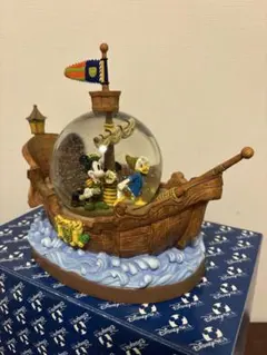 レア　希少ディズニー　シー　オープン　エクスプローラー　船　置物　スノーグローブ 2025年最新】ディズニーシー スノードームの人気アイテム - メルカリ