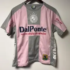 DalPonte フットサルシャツ S ピンク/グレー