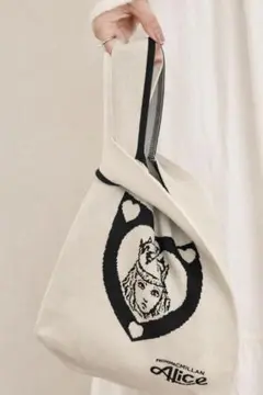 ニットトートバッグ