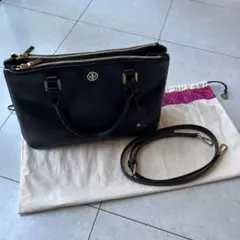 TORY BURCH ブラック ハンドバッグ ショルダーバッグのサムネイル