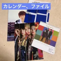 NEWS カレンダー、ファイル3枚