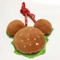 ミッキーバーガー　3WAY バッグ&パスケース2個☆ディズニーランド ミッキーバーガー 3WAY バッグ&パスケース2個☆ディズニーランド