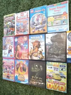 ジブリ、ディズニー、ドリームワークスなど子供向けDVD まとめ売り
