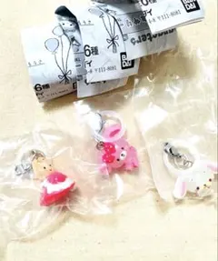 【サンリオ】ゆるっとめじるしアクセサリー しろうさ マロンクリーム リボン