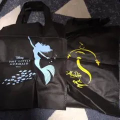 リトルマーメイド アラジン 記念品エコバッグ