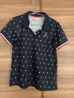 le coq sportif レディース ゴルフシャツ ドット柄 L