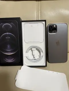美品 iPhone 12 Pro グラファイト 本体256GB