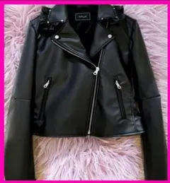 22awミルク フリル ライダース ジャケットmilkアンクルージュ ロリィタ