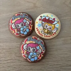 ナルミヤキャラクターズ 刺繍缶バッジ デイジーラヴァーズ