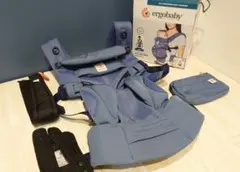 【美品】ergobaby OMNI 360 抱っこ紐 ブルー