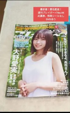【最安値！】週刊プレイボーイ　No.44　応募券、特典シールなし　DVDあり