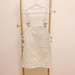 デニム ジャンパースカート サロペット