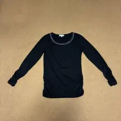 SHOO-la-RUE ブラック 長袖 Tシャツ S