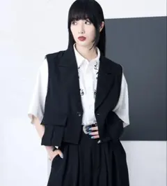 EllnoLoset 2way ジップジャガードショートジャケット - メルカリ