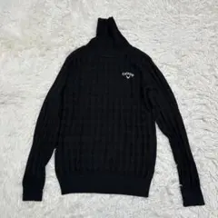 ✨ Callaway キャロウェイ　ハイネック　長袖ニット　ゴルフ　LLのサムネイル