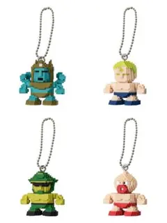 キン肉マンドットフィギュアチャーム（4種セット）