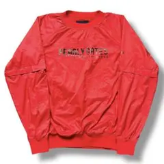 美品 PEARLY GATES 2WAY ナイロン プルオーバー ゴルフウェア
