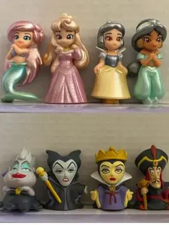 ディズニープリンセス ミニフィギュア セット…悪役