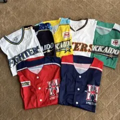 北海道日本ハムファイターズ ユニフォーム 7枚セットのサムネイル