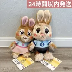 ズートピア FukuFuku ぬいぐるみ 〜ジュディファミリー〜　2種セット