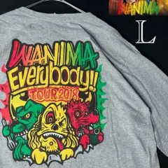 状態○【ワニマ×ギルダン】両面デザイン 2018年グッズ バンドT