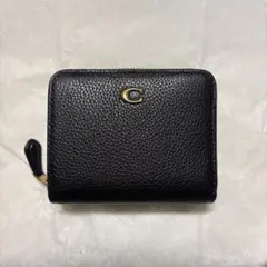 COACH ブラック 二つ折り財布