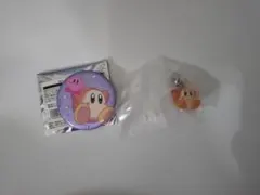 星のカービィ ワドルディ 缶バッジ キーホルダー