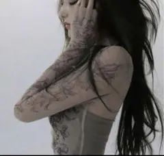 新品 MELT THE LADY Lily tattoo tops black - メルカリ
