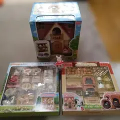 はじめてのシルバニアファミリー　パン屋さん　はじめての家具セット　未開封あり