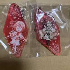漫福ガチャ 赤髪の白雪姫　モーテルキーホルダー　白雪
