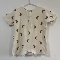 オーガニックズー　organic zoo 月模様ロンパース 1-2歳