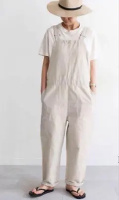 DANTON リネンオーバーオール 36