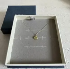 ツツミ　K10 YG ペリドット　ネックレス