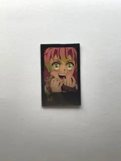 鬼滅の刃　お楽しみくじ　箔押しチェキ風ブロマイド　甘露寺蜜璃１点　ダイニング