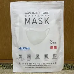 UNIQLO AIRism マスク Mサイズ ホワイト 1枚組のサムネイル