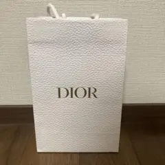 DIOR ホワイトショップ袋 中型