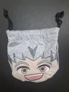 ハイキュー!!ふわふわフェイス巾着　木兎