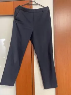 ネイビー スラックス ベルトループ付き