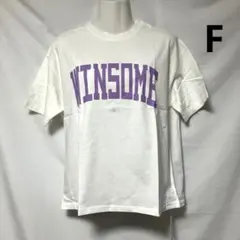 神戸レタス　新品タグ付き　英字Tシャツ　コットン100% 白　Fサイズのサムネイル