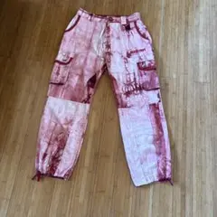 GESTS タイダイ柄カーゴパンツ M ダンス用パンツ